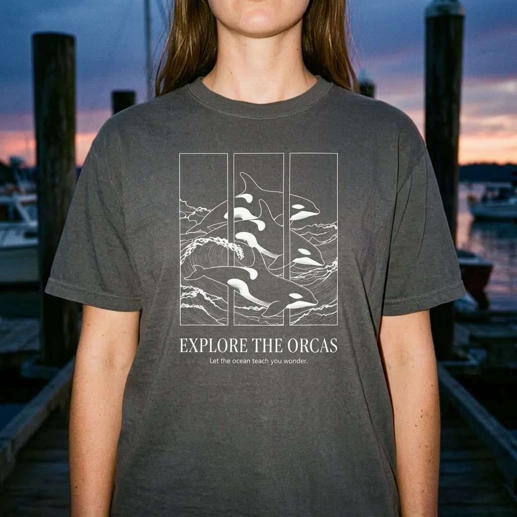 Explore the Orcas Conservation T-Shirt