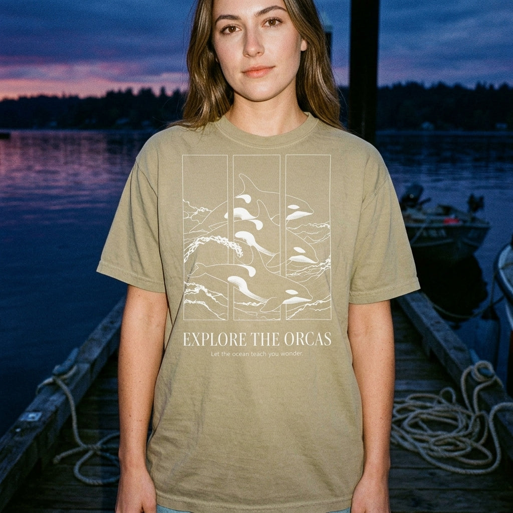 Explore the Orcas Conservation T-Shirt