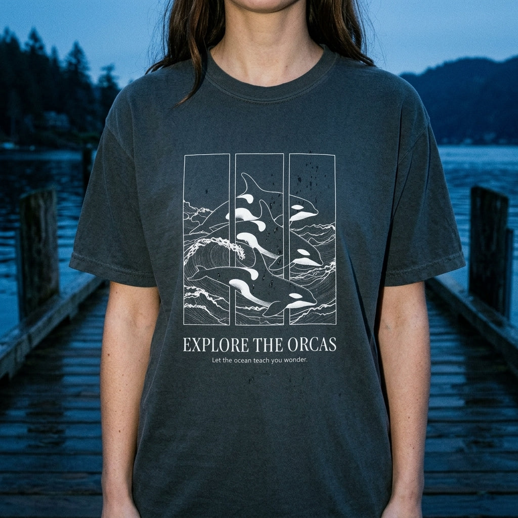 Explore the Orcas Conservation T-Shirt