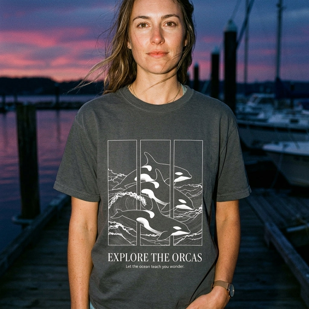 Explore the Orcas Conservation T-Shirt