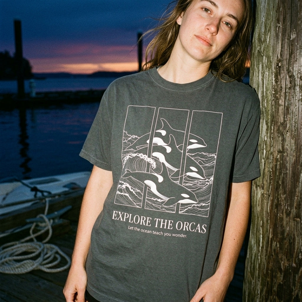 Explore the Orcas Conservation T-Shirt
