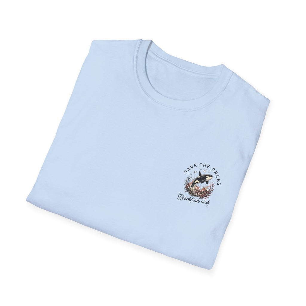 Save the Orcas Graphic T-Shirt — Marine Wildlife Rescue Tee
