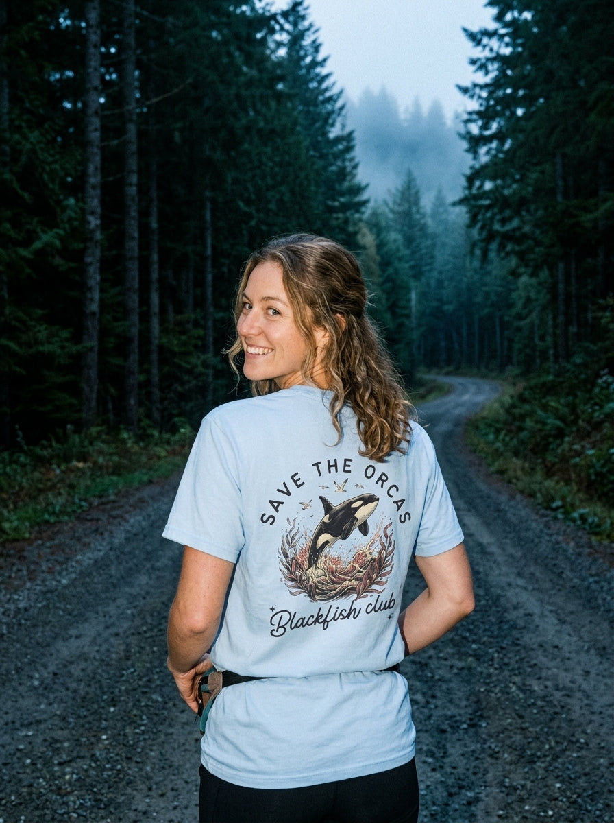 Save the Orcas Graphic T-Shirt — Marine Wildlife Rescue Tee
