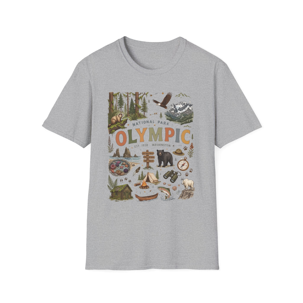 Olympic National Park Vintage 70's Conservation T Shirt