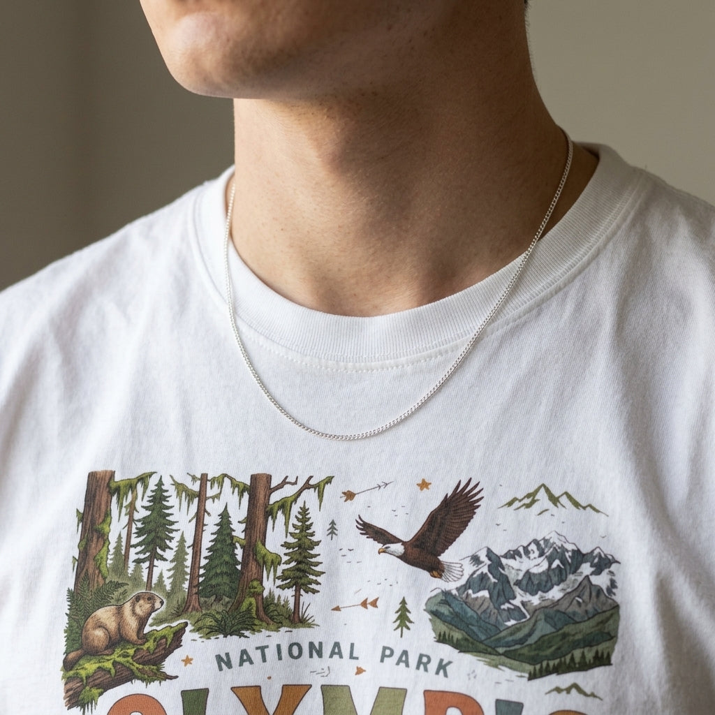Olympic National Park Vintage 70's Conservation T Shirt