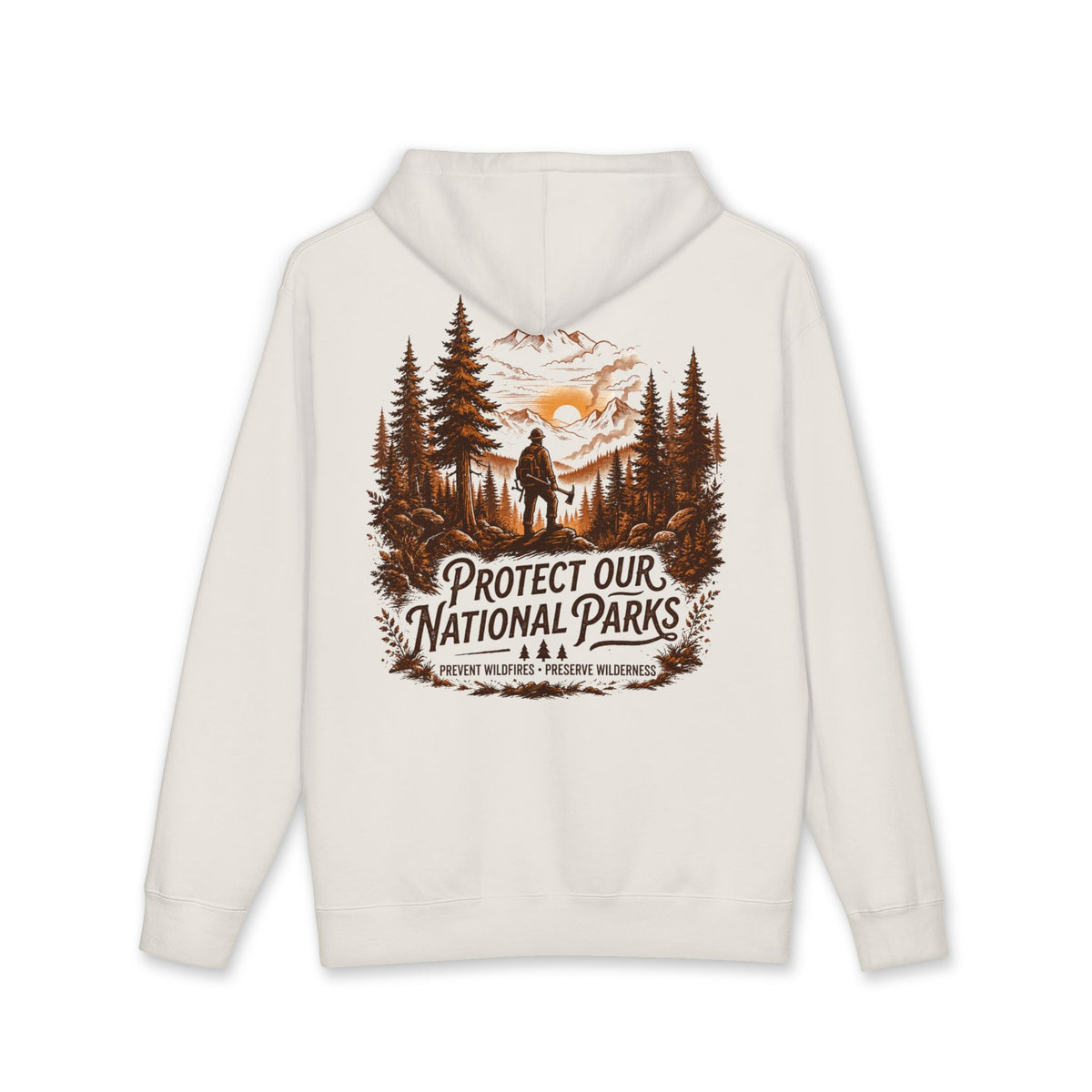 "Protect Our National Parks" Outdoor Wildland Conservation Pullover