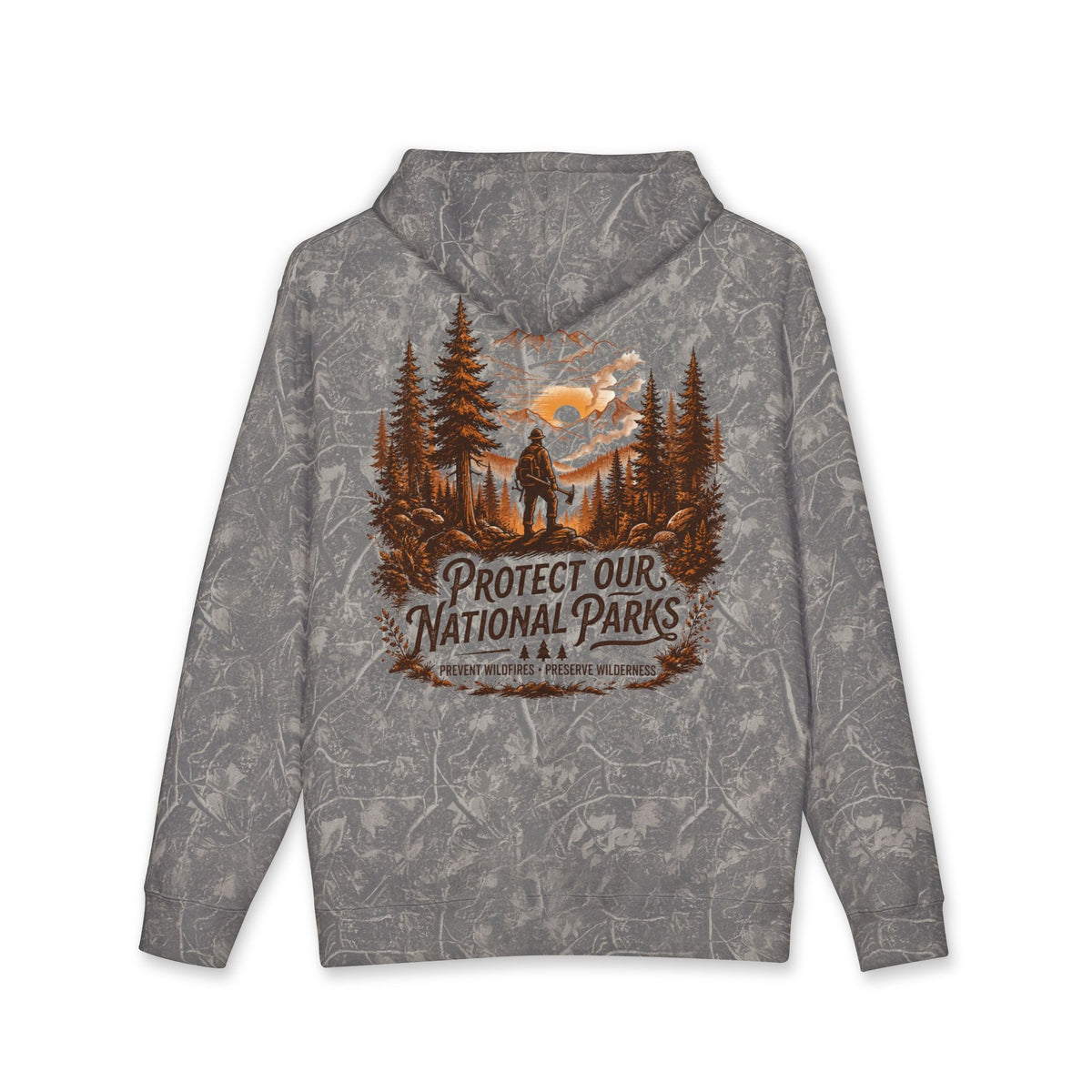 "Protect Our National Parks" Outdoor Wildland Conservation Pullover