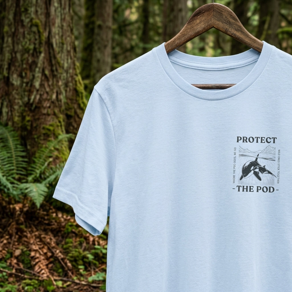 Protect the Pod — Premium Conservation Orca T-Shirt