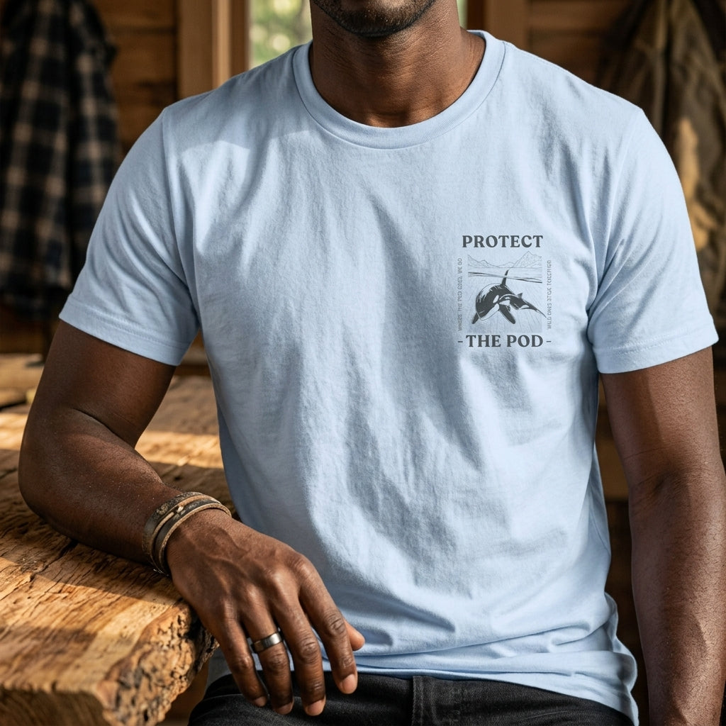 Protect the Pod — Premium Conservation Orca T-Shirt