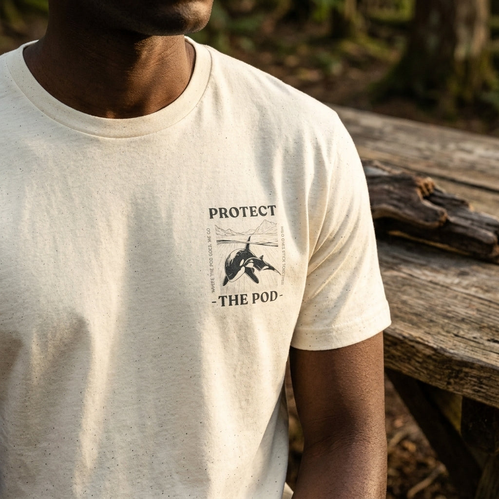 Protect the Pod — Premium Conservation Orca T-Shirt