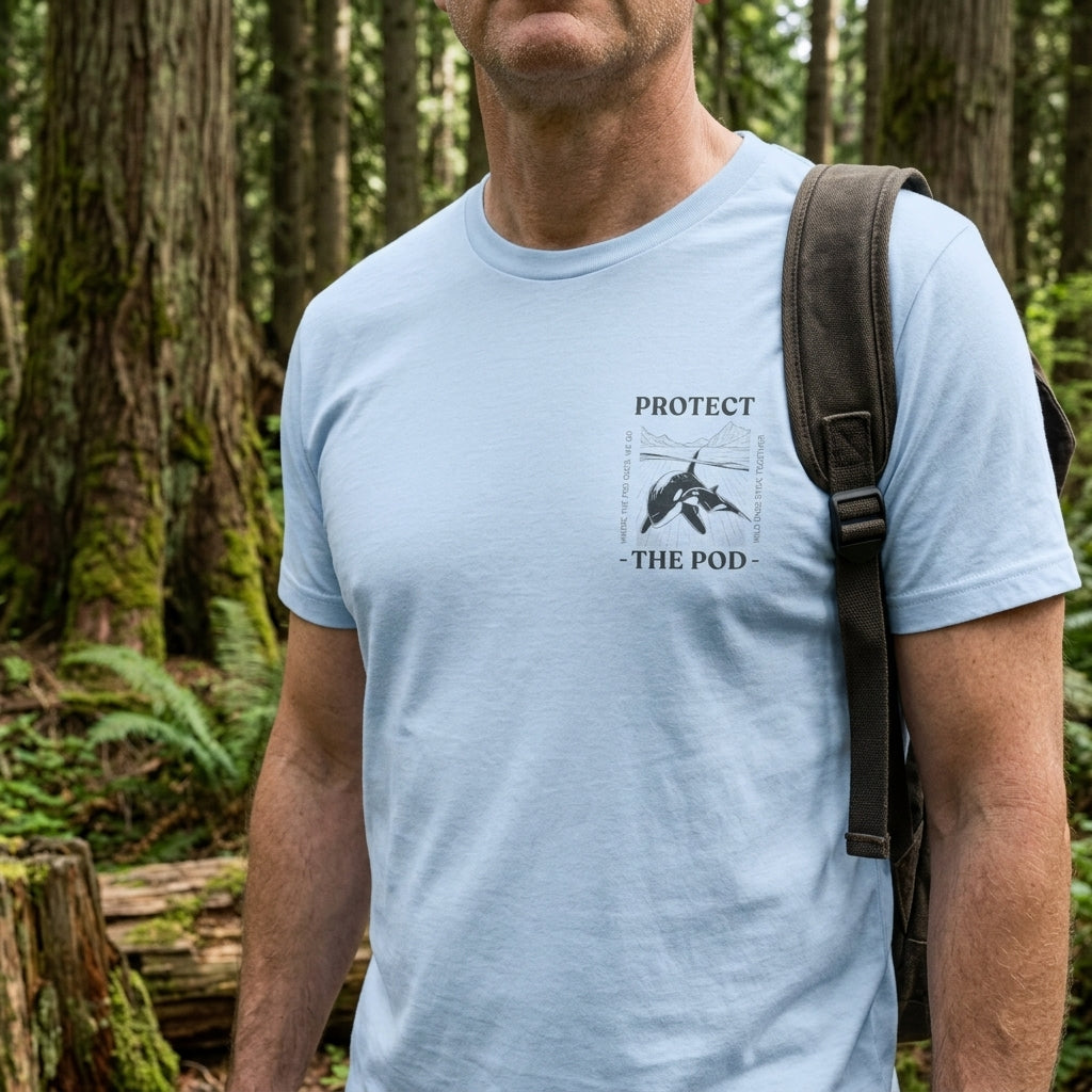 Protect the Pod — Premium Conservation Orca T-Shirt