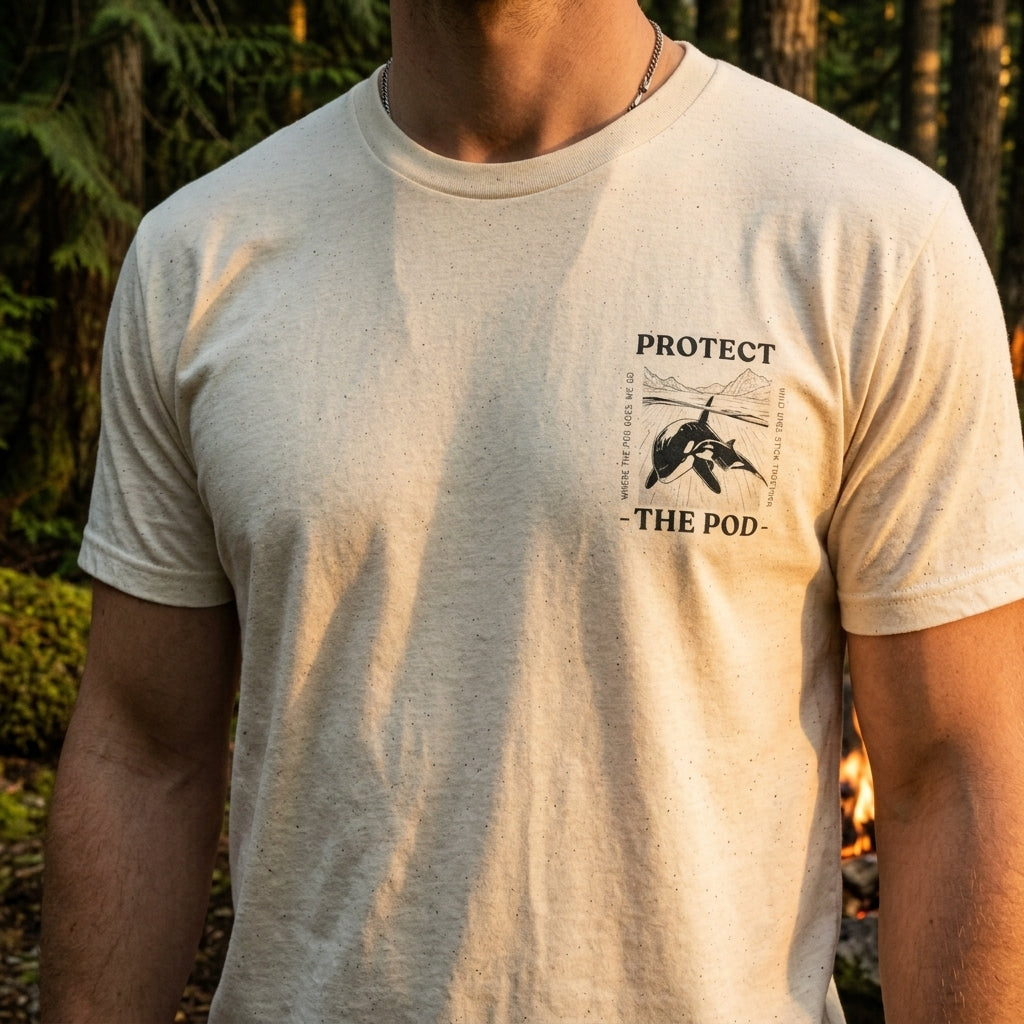 Protect the Pod — Premium Conservation Orca T-Shirt
