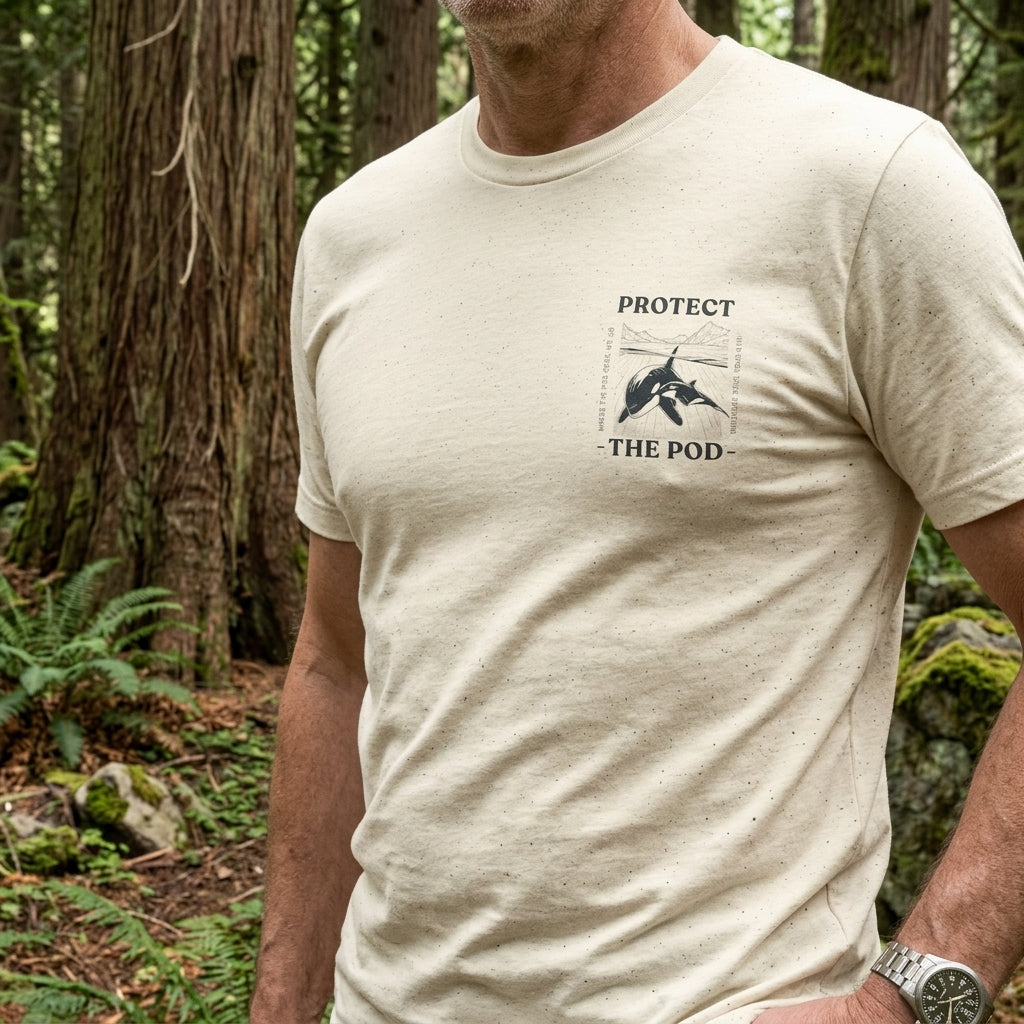 Protect the Pod — Premium Conservation Orca T-Shirt