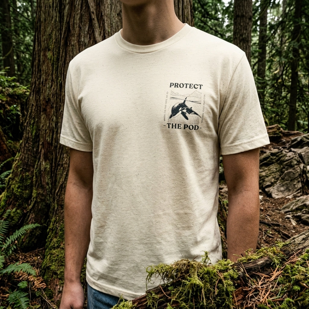 Protect the Pod — Premium Conservation Orca T-Shirt