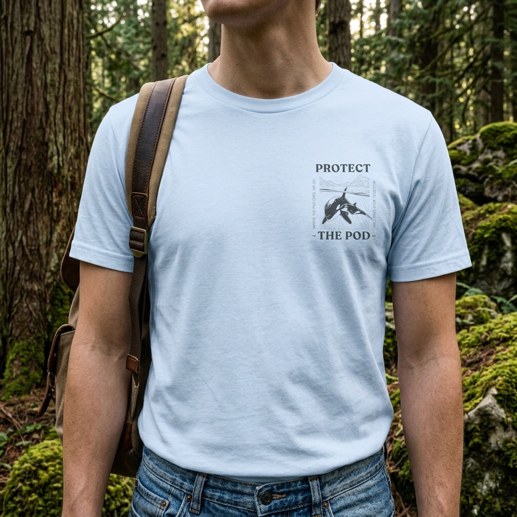 Protect the Pod — Premium Conservation Orca T-Shirt