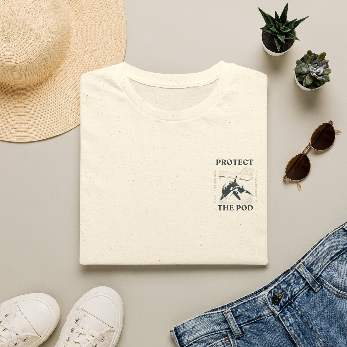 Protect the Pod — Premium Conservation Orca T-Shirt