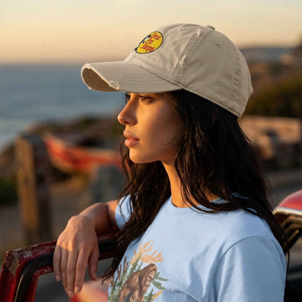 Orca Pro Shops Distressed Embroidered Hat