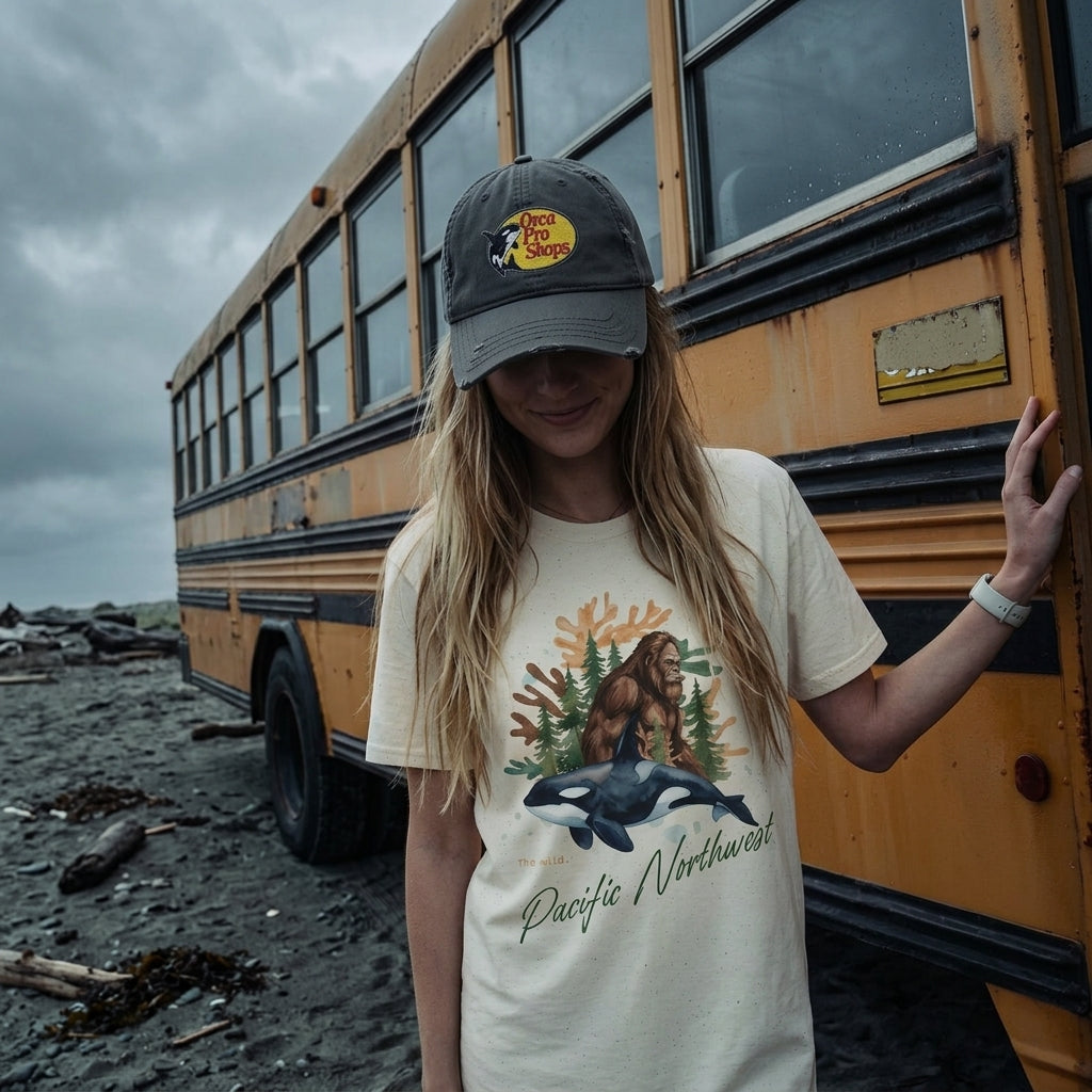Orca Pro Shops Distressed Embroidered Hat