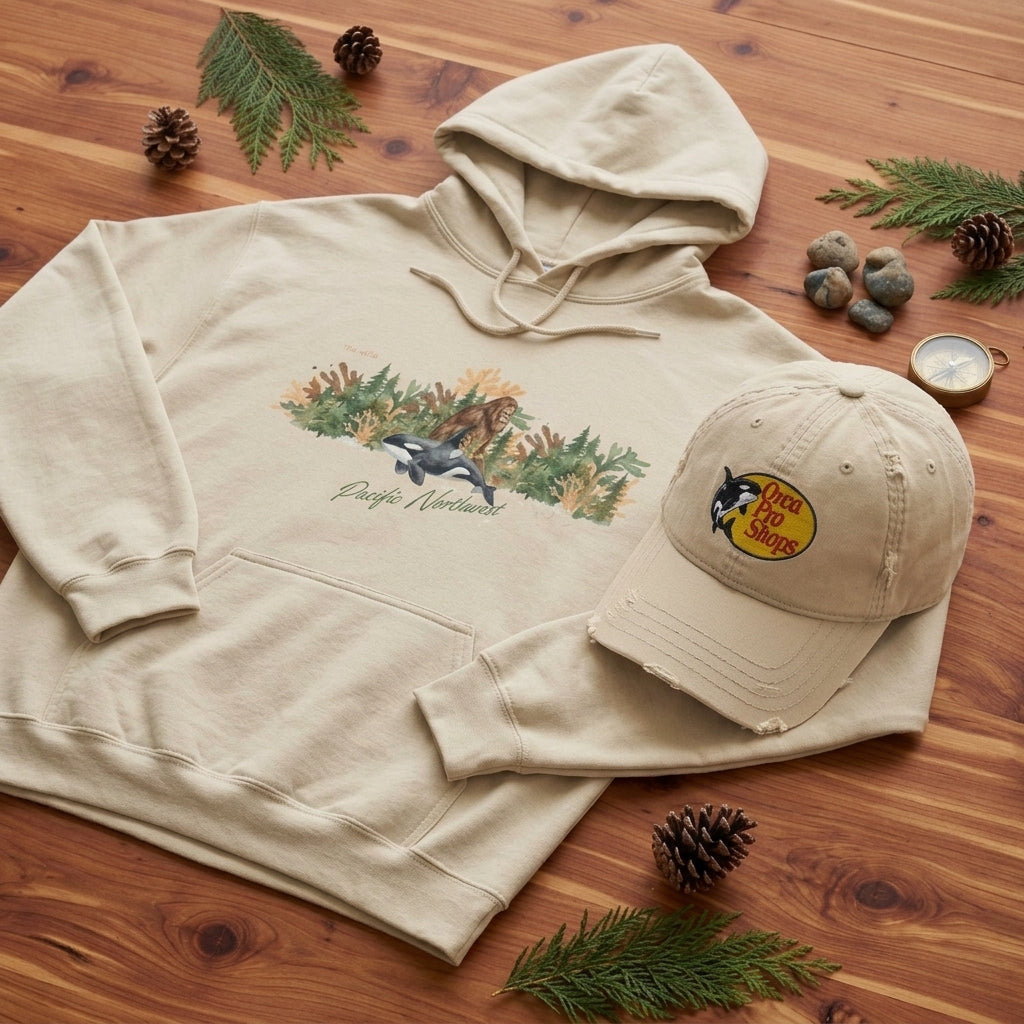 Orca Pro Shops Distressed Embroidered Hat