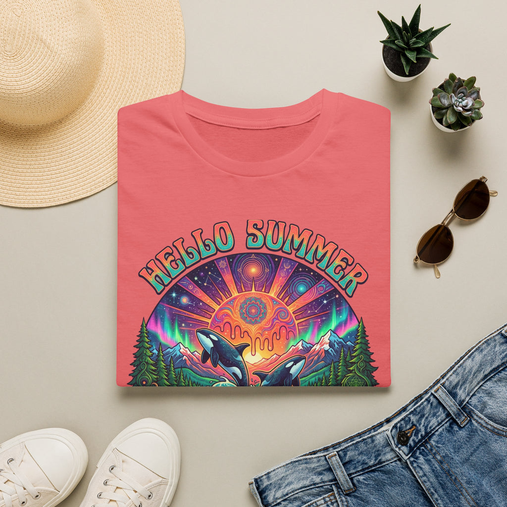 Hello Summer— Retro Orca Conservation T shirt
